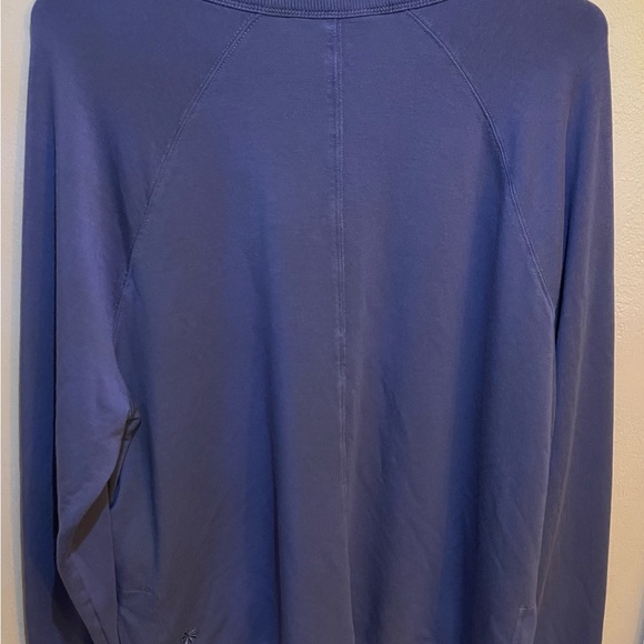 Athleta Mindset Sweatshirt Long Sleeve Lightweight Sweater Purple Size XL - Picture 2 of 6